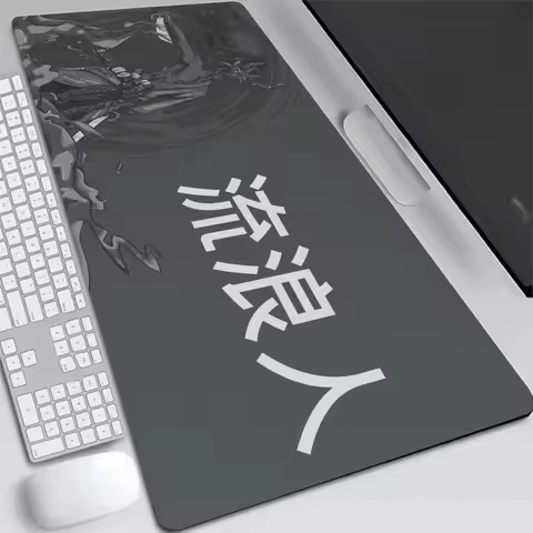 Black and White Mouse Pad 900x400 Gaming Laptop Mechanical Keyboard Japan Mousepad Large Mouse Mat Gamer Rug Desk Carpet Office