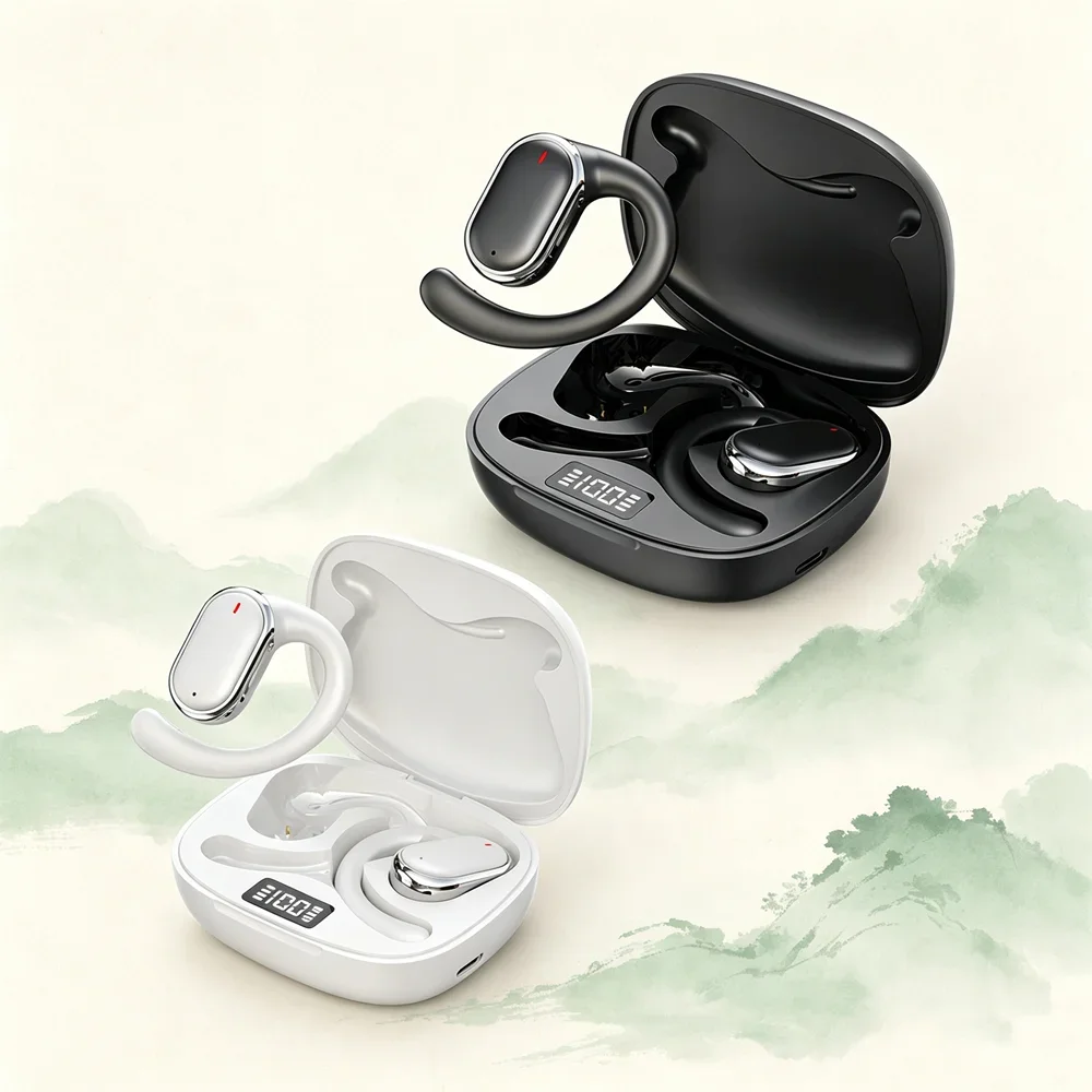 TWS Wireless Headphones Wireless Earbuds Quick-pair Fone Bluetooth Earphones Connect Instantly When The Charging Case Is Opened