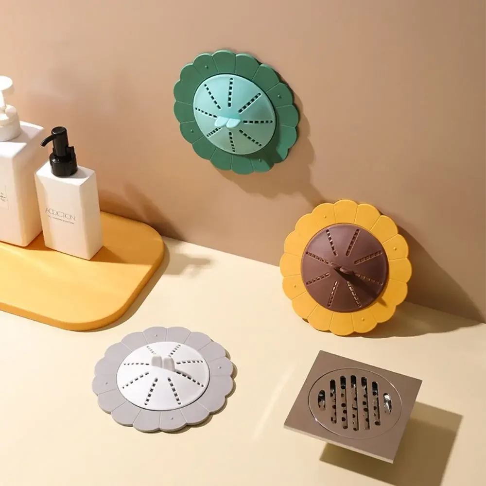 Multifunctional Deodorizing Filter Household Kitchen Bathroom Sewer Deodorizing Filter Insect and Odor-proof Drain Cover 1PC