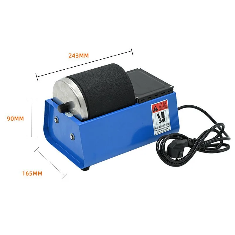 xx-Jewelry Tools Equipment Small Automatic Micro Polishing Tumbler Small Tumbler Polishing Machine Silicone Polishing Machine