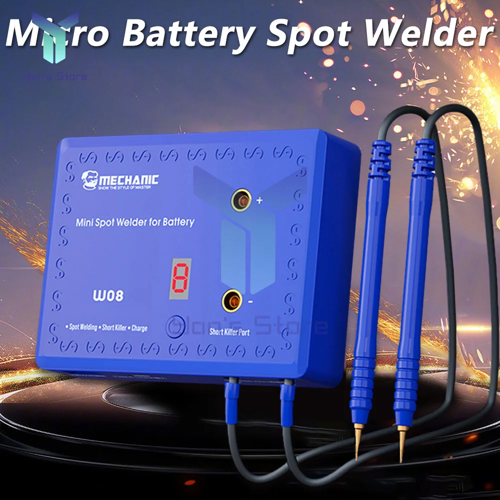 

Portable Micro Precision Spot Welding Machine Nickel Sheet Lithium Battery Welder For Mobile Phone Battery Board Repair