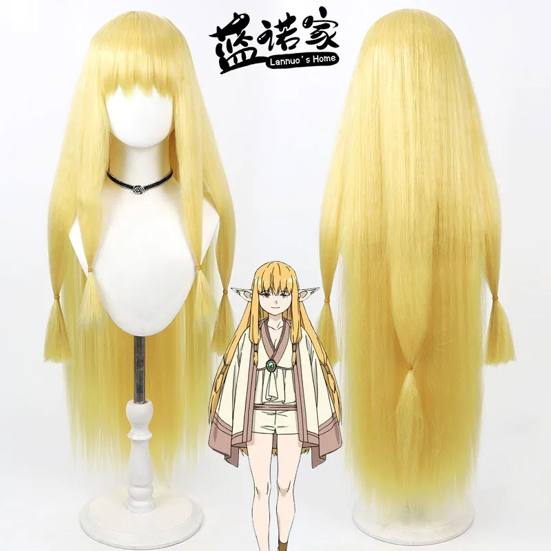

Anime Frieren Serie Cos Cosplay Wig Halloween Carnival Party Prop Synthetic Hair Heat Resistant Fiber + Wig Cap