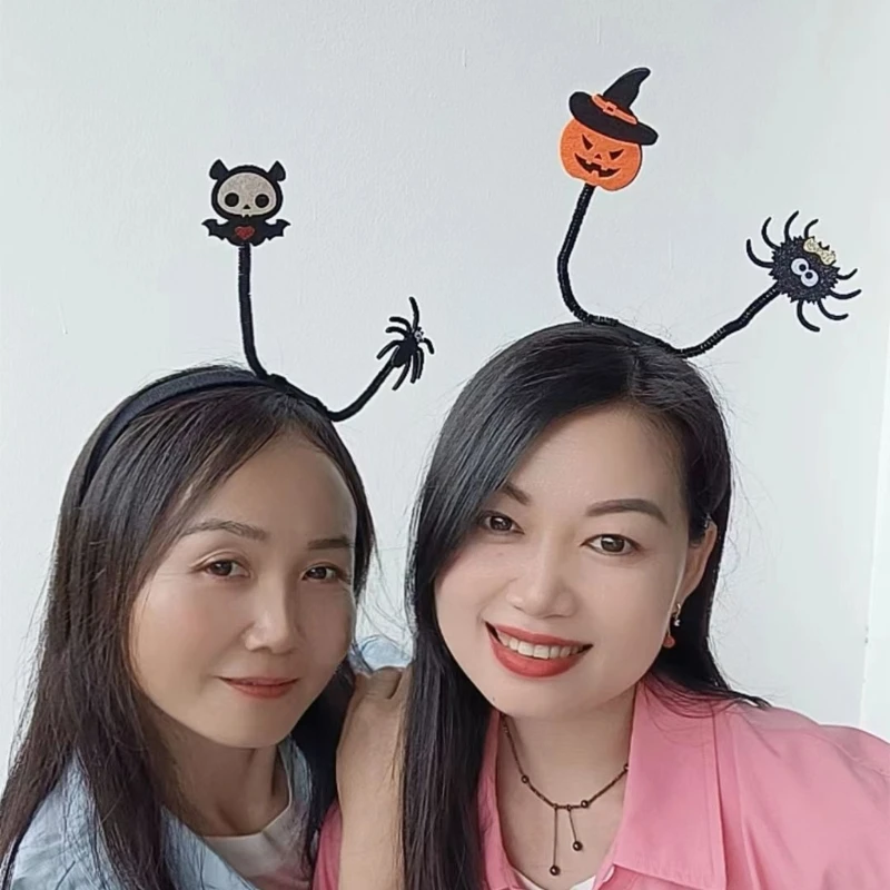 Halloween Headbands Festival Parties Hairband Antiskid Women Hair Pin Decoration