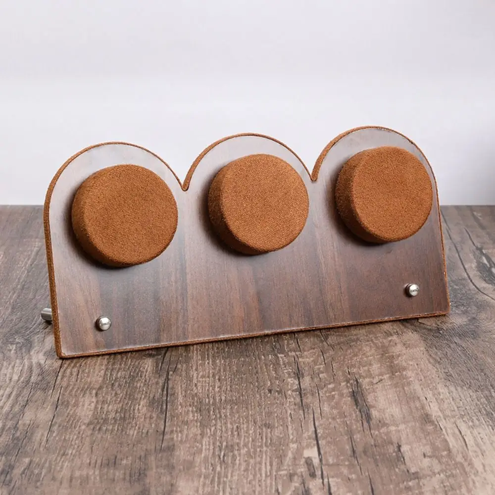 

Durable Walnut Wood Bracelet Tray Organizer Storage Case Bracelet Display Rack Necklace Ornaments Jewelry Display Stand Women
