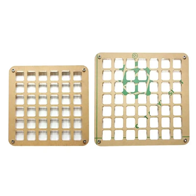 Keyboard Tester Base Acrylic Feel Comparison Board for Mechanical Typing Checks, Desk Sampling and Display F19E