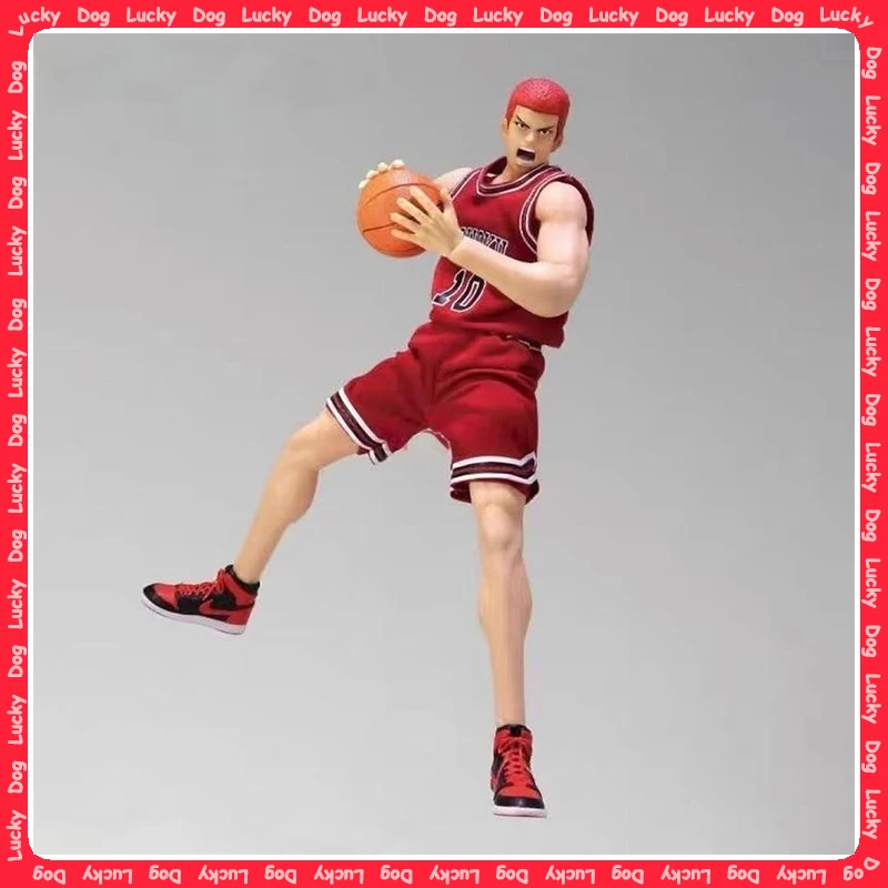 

18cm SLAM DUNK Shohoku Basketball Player Anime Doll Sakuragi Flower Figure PVC Action Figures Collection Model Kids Toys Gifts