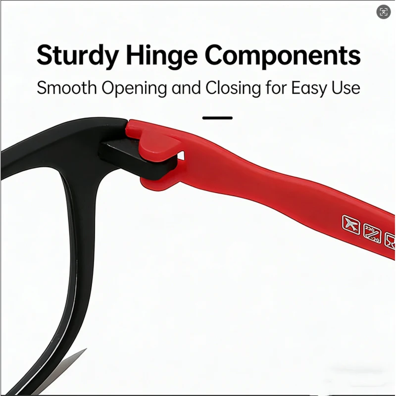 نظارات قراءة جديدة عالية الوضوح مضادة للضباب للرجال، خفيفة الوزن للغاية، خالية من الضباب، ومع حماية من الضوء الأزرق.