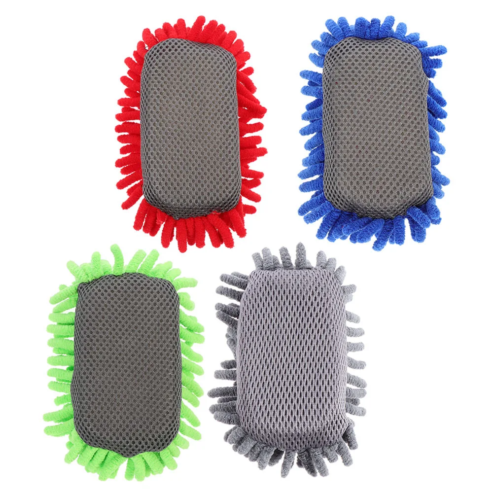 

4Pcs Magnetic Whiteboard Erasers Chenille Dry Erase Erasers Reusable Office Classroom Cleaning Accessories Office Accessories