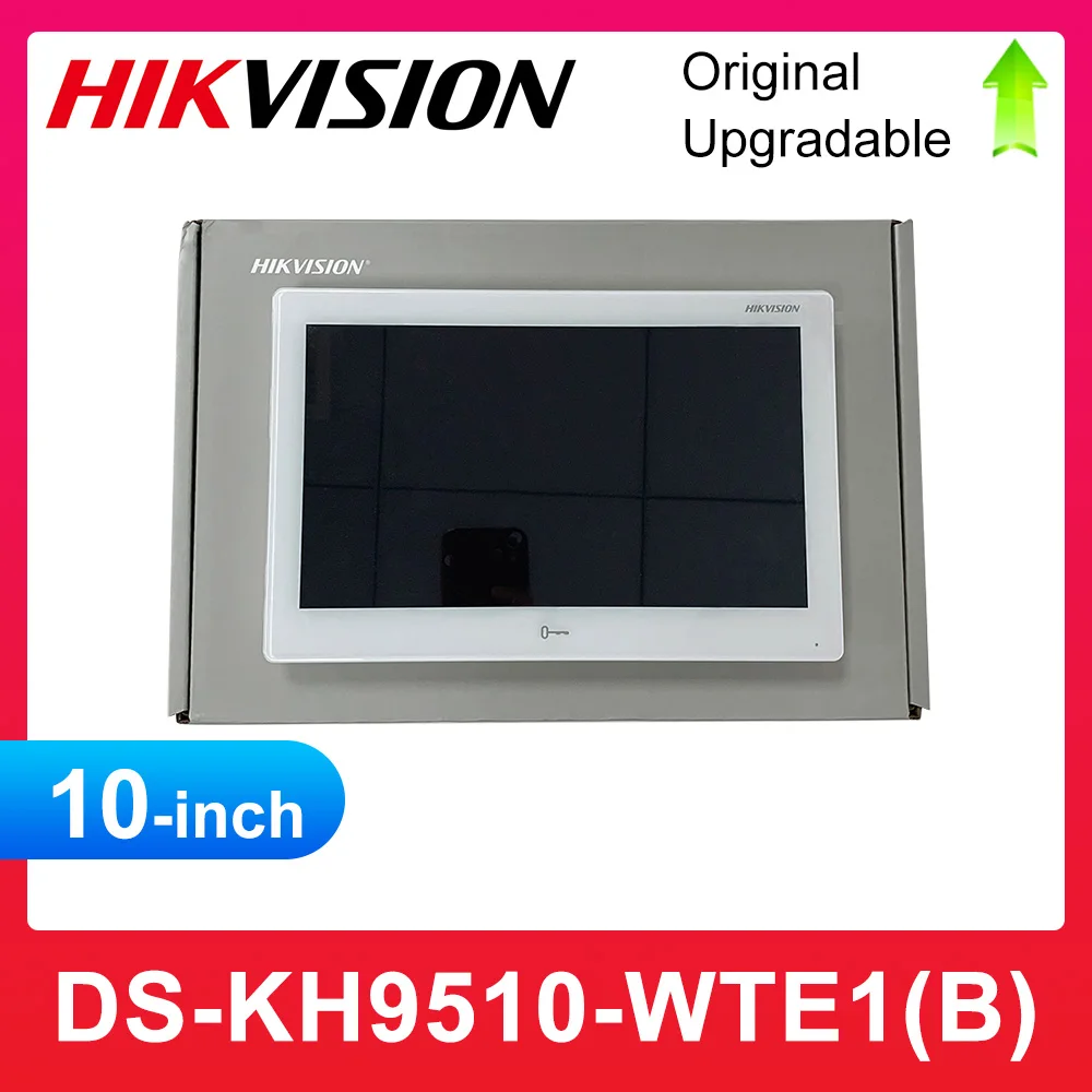 hik ds kh9510 wte1 b monitor interno multilingue versao internacional 8023af poe aplicativo hik connect wifi video porteiro 01