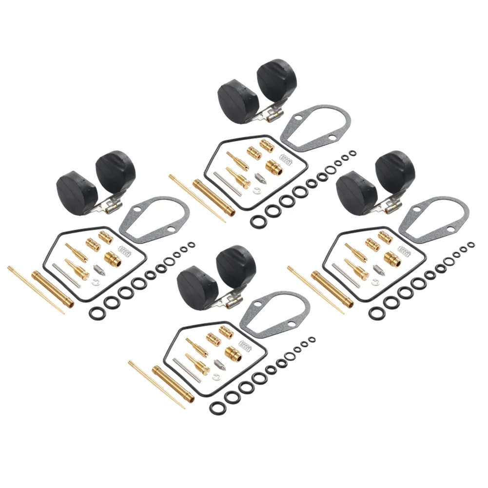 4Sets Motorbike Carburetor Rebuild Repair Kit Jets Gaskets For Honda CB500 CB 500 Four 1971 1972 1973