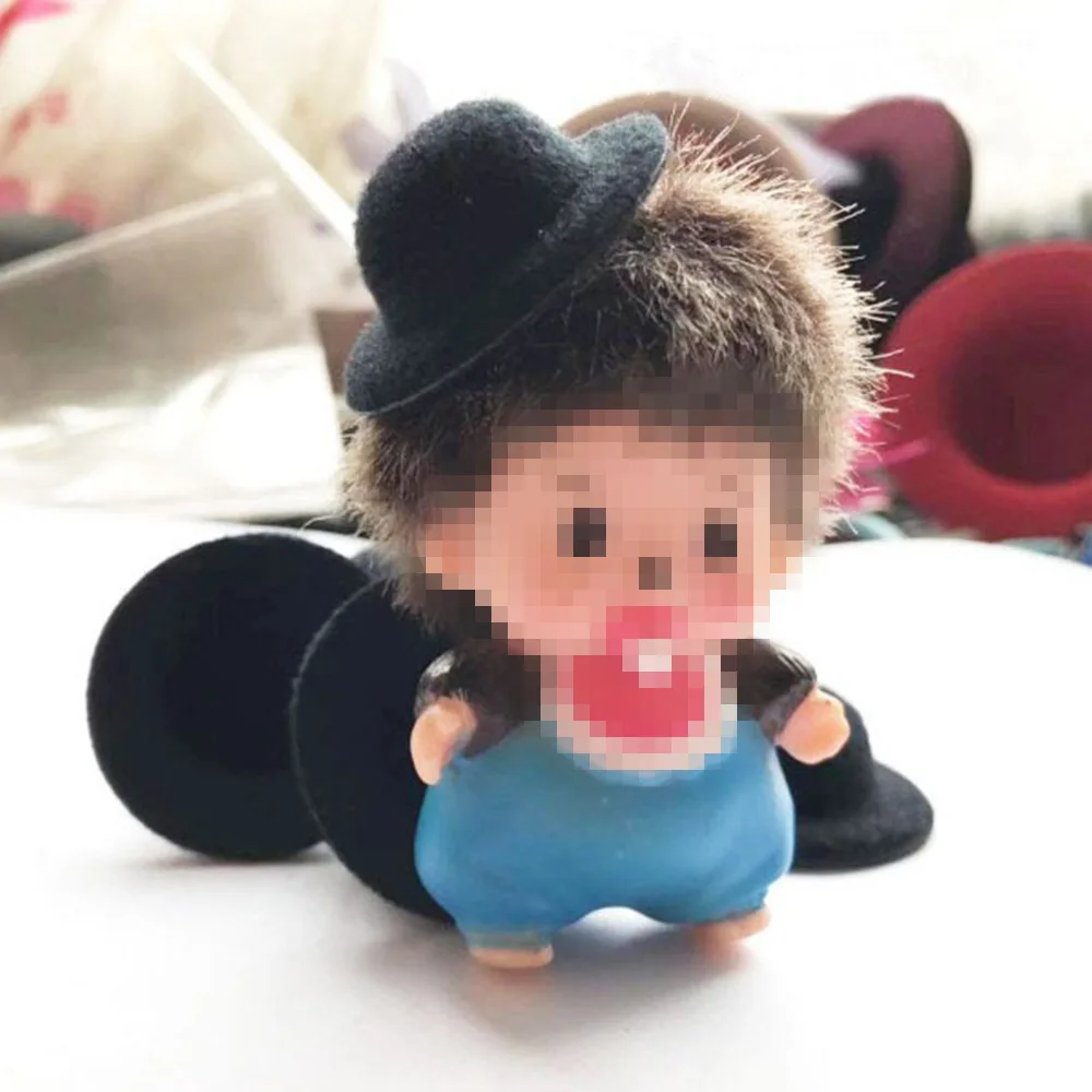 5PCS 3.5CM Doll Hat Embryo Material for Children Decoration DIY Handmade Crafts Miniature Dollhouse Hat Making Accessories