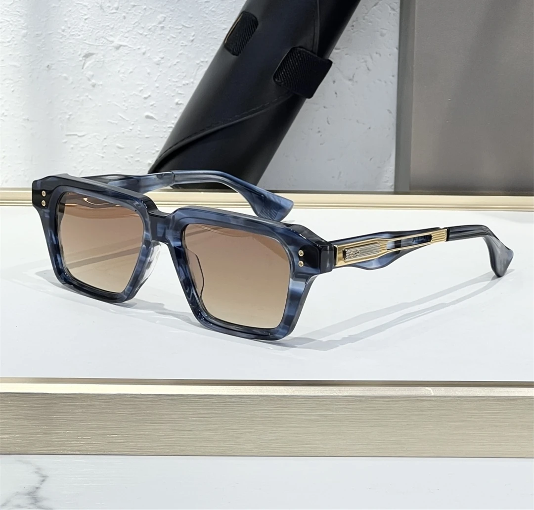 Gafas de sol al aire libre populares de acetato grueso rectangulares de negocios DTX459 DETRON marca diseñador lentes de sol mujer gafas de sol para hombres