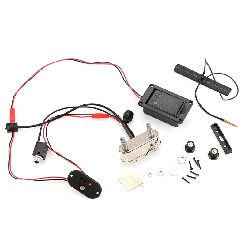 

Electric Violin Pickup Amplifier Electric Violin Transducer Piezo Volume Tone Set For Violin Stringed Cello Pickup Neck