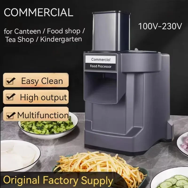 Electrical Vegetable Processor Create Consistent Dicing Cut The Vegetable Into Cubes, Strips And Slices In Differe