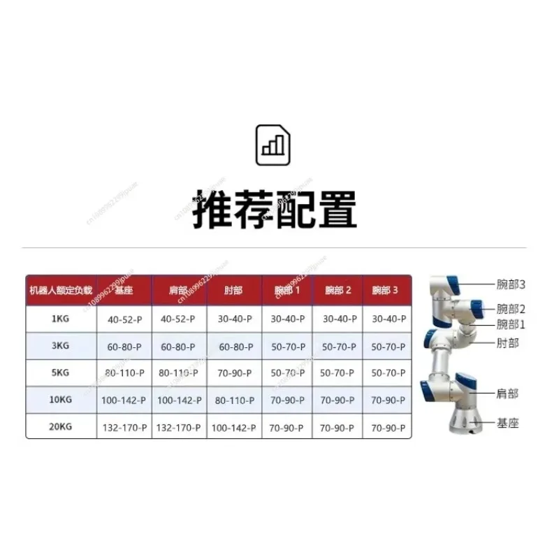Hollow DC Robotic Joint Motor Integrated Harmonic Reducer Mechanical Arm Precision Drive Module For Biped Robot