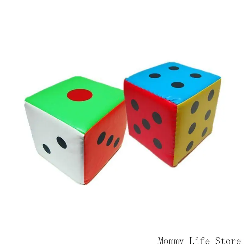 

Novelty Party Sponge Props 12cm/20cm Six-Sided Game Pieces, Funny Holiday Gathering Play Supplies
