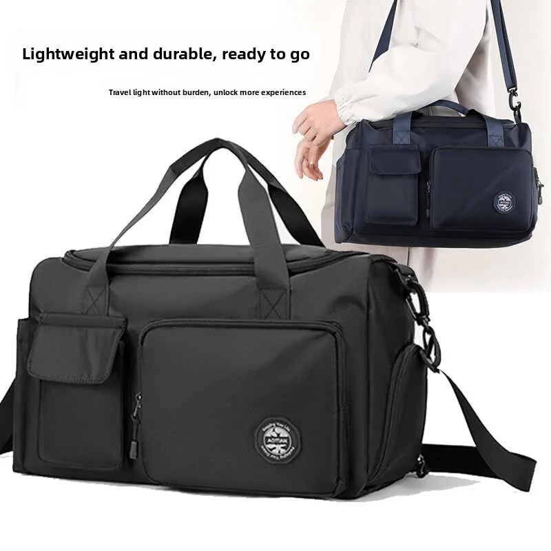 

2026 New ex Lightweight Travel Bag Large Capaci ort Trip Lage oulder Crossbody Bag Sport Fitn Ox Cloth