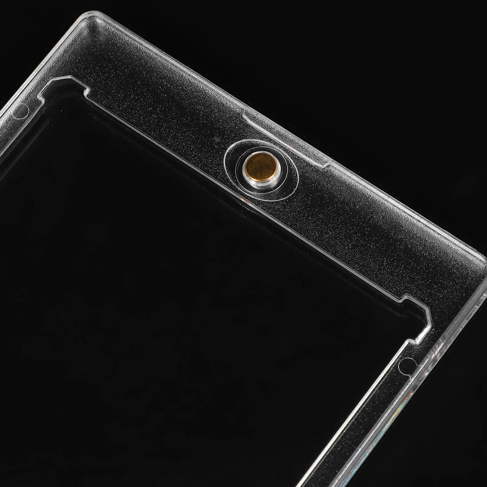 

10 шт. защитные чехлы для карт, магнитный жесткий держатель для карт, гладкие края, прозрачный дисплей для торговых видов спорта, бейсбольных карточек