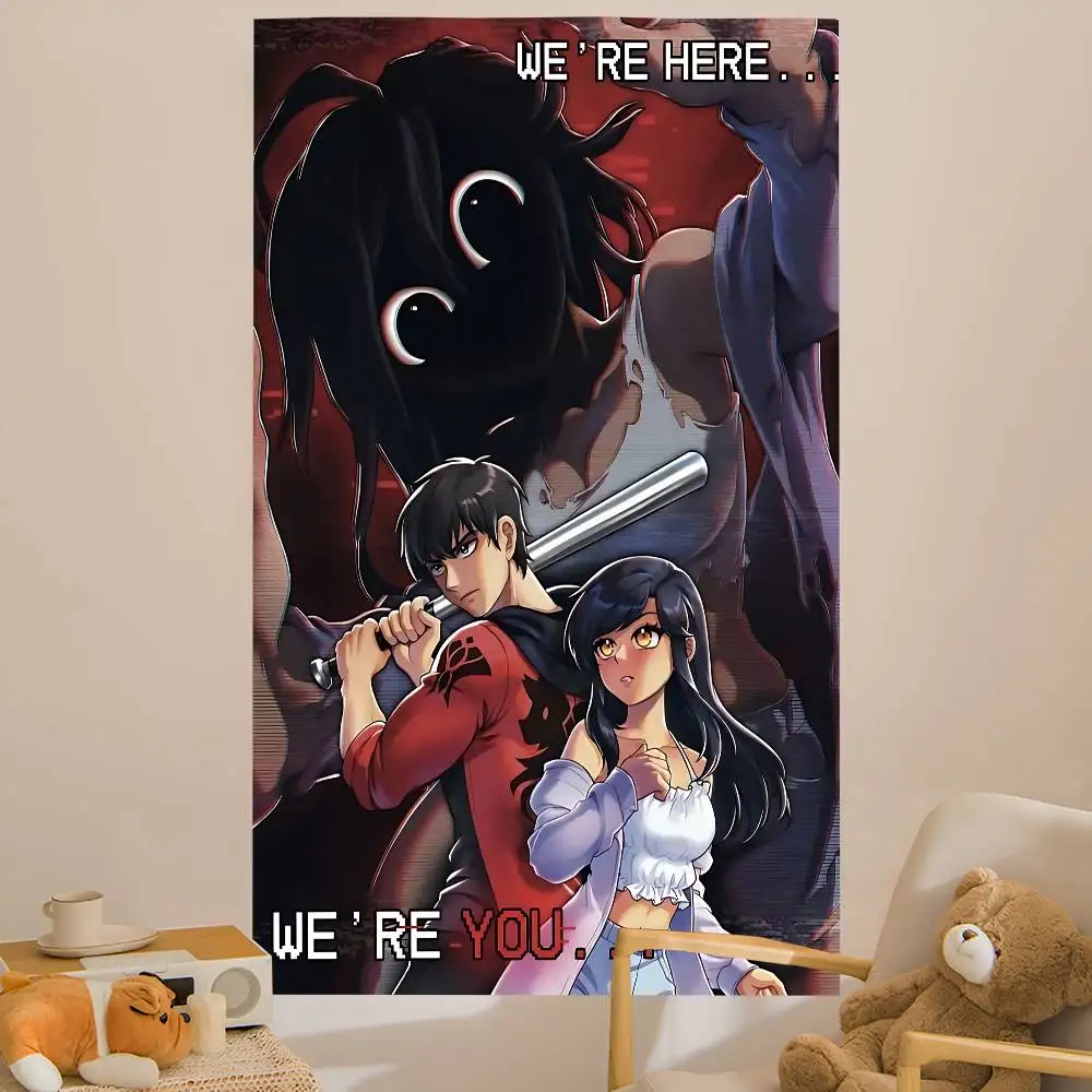 Spiel Aphmau Ästhetische Hippie Wandbehang Wandteppiche Für Wohnzimmer Home Wohnheim Dekor Kawaii Zimmer Dekor