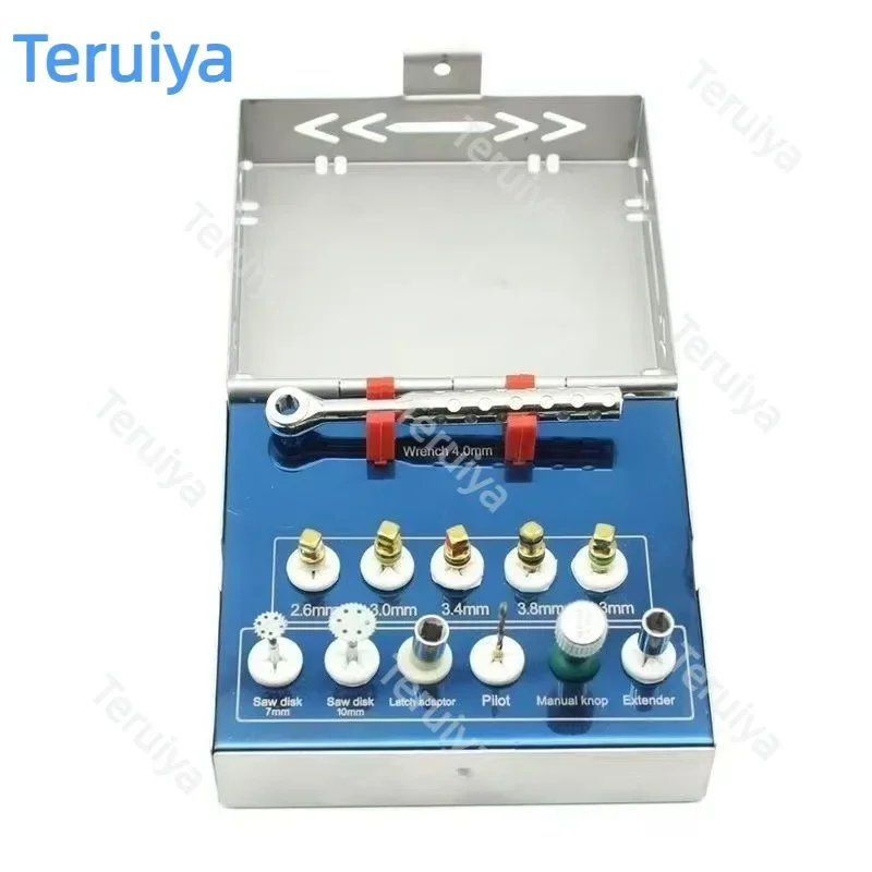 Premium Dental Ridge Splitting Instrument Kit, Bone Condenser & Bone Expander for Implant Oral Surgery