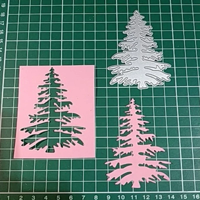 Christmas Tree Metal Cutting Mold  Handicraft Supplies DIY Scrapbook Paper Card Making Decoration