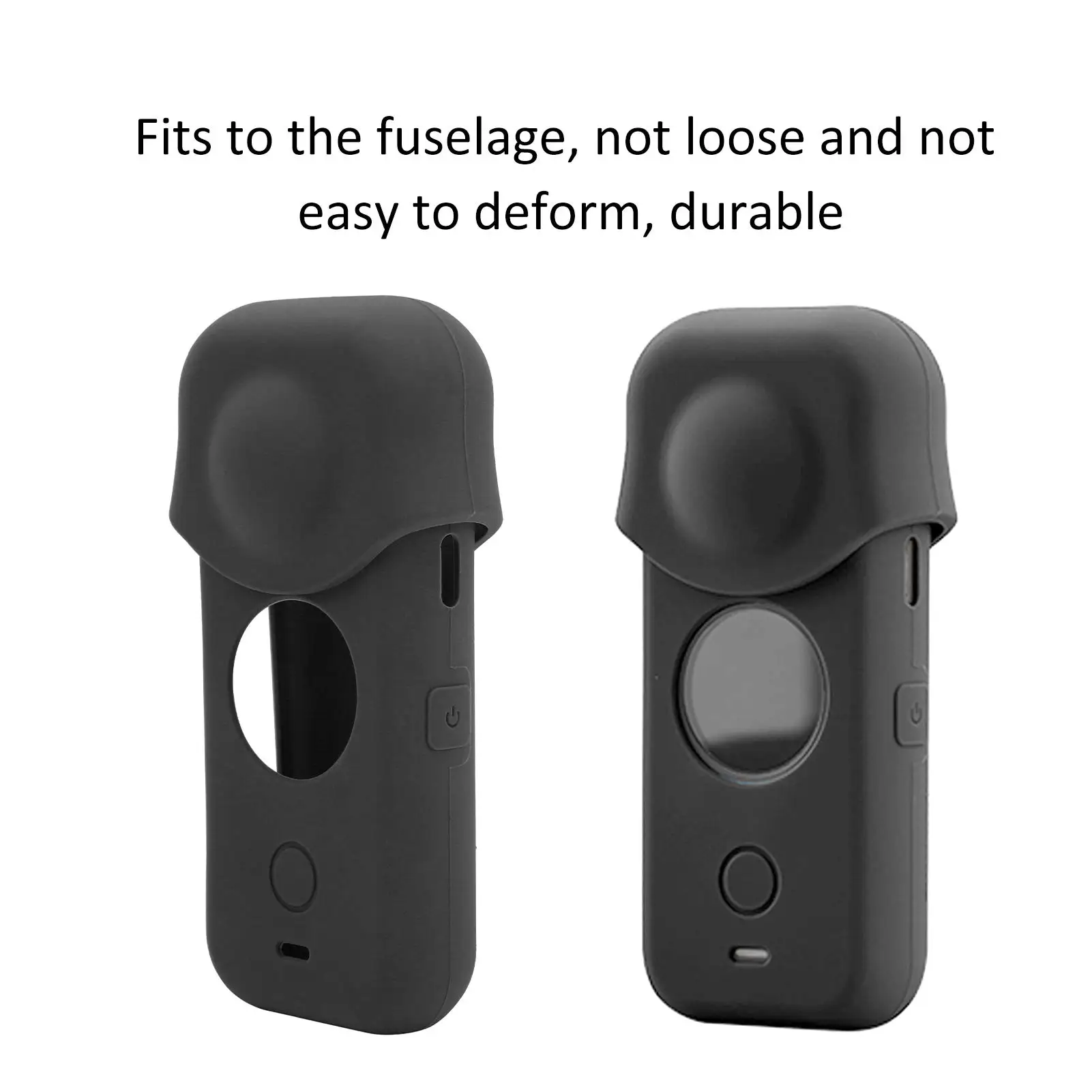 Insta 360 ONE X2 Silicone Case + Lens Cap Protective for Insta ONE X2 Camera Body Lenses Cover Cap Dust Anti-scratch Accessory