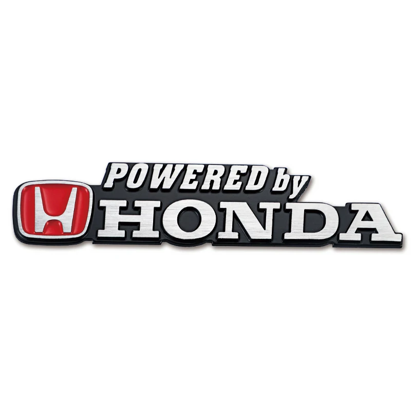 Emblema Adesivo 3D de Metal H para Porta-Malas de Carros Honda: Pilot, Odyssey, Insight, Jazz, Accord, City, Civic, CRV, FIT, HRV - Acessório de Estilo Automotivo