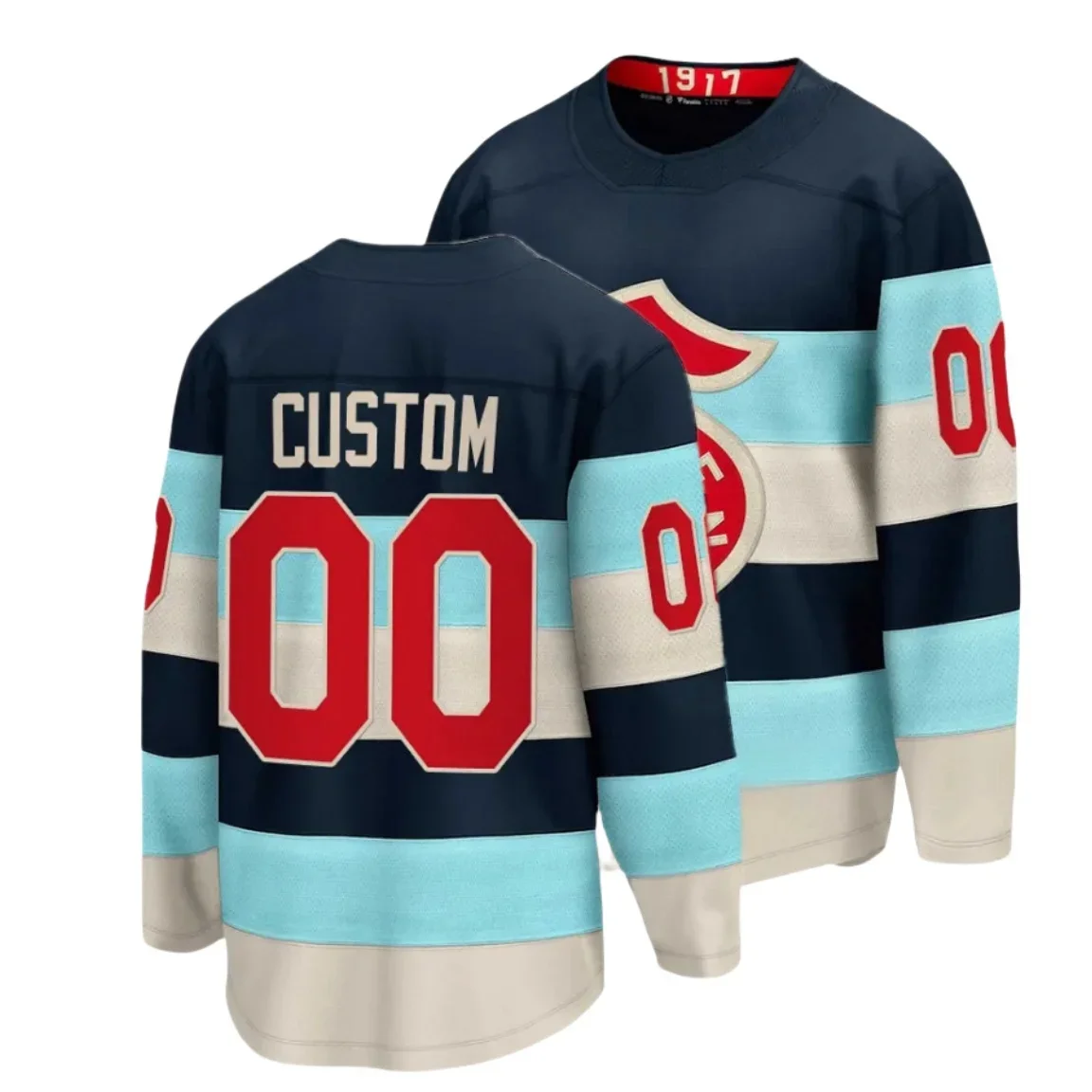 Camiseta de Hockey sobre hielo para hombre, Jersey personalizado de los Caballeros de Seattle, n. ° 31, N. ° 29, Vince Dunn, n. ° 37, Yanni, Gourde, n. ° 10, Beniers