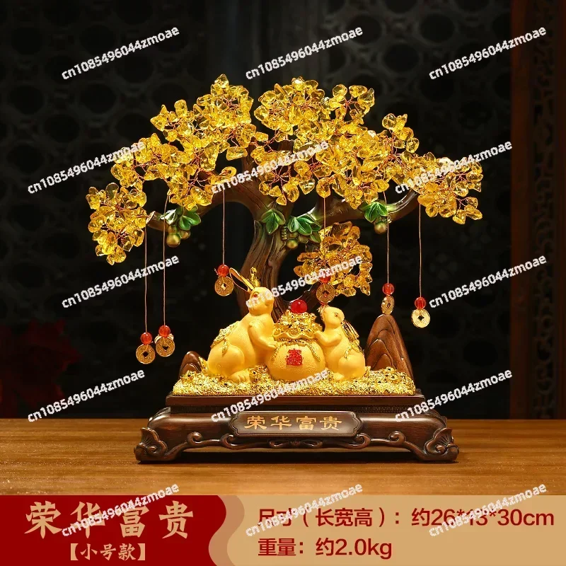 Pachira Macrocarpa Fortune Decorations Shop Cashier Opening Gift Cornucopia Decoration Living Room Wine Cabinet