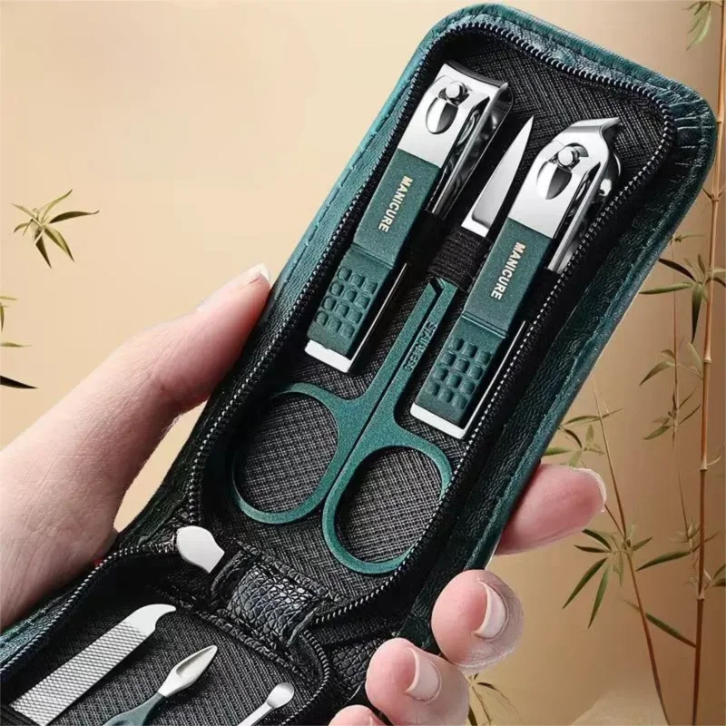 

6 Piece Nail Scissors Set for Men And Women High-End Manicure Beauty Tools Portable Household Special Nail Clippers