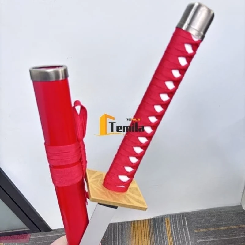 

Anime Cosplay Props 2D 100cm Show Bleach Weapon Abarai Renji Katana Japan Samurai Party Prop Collectibles