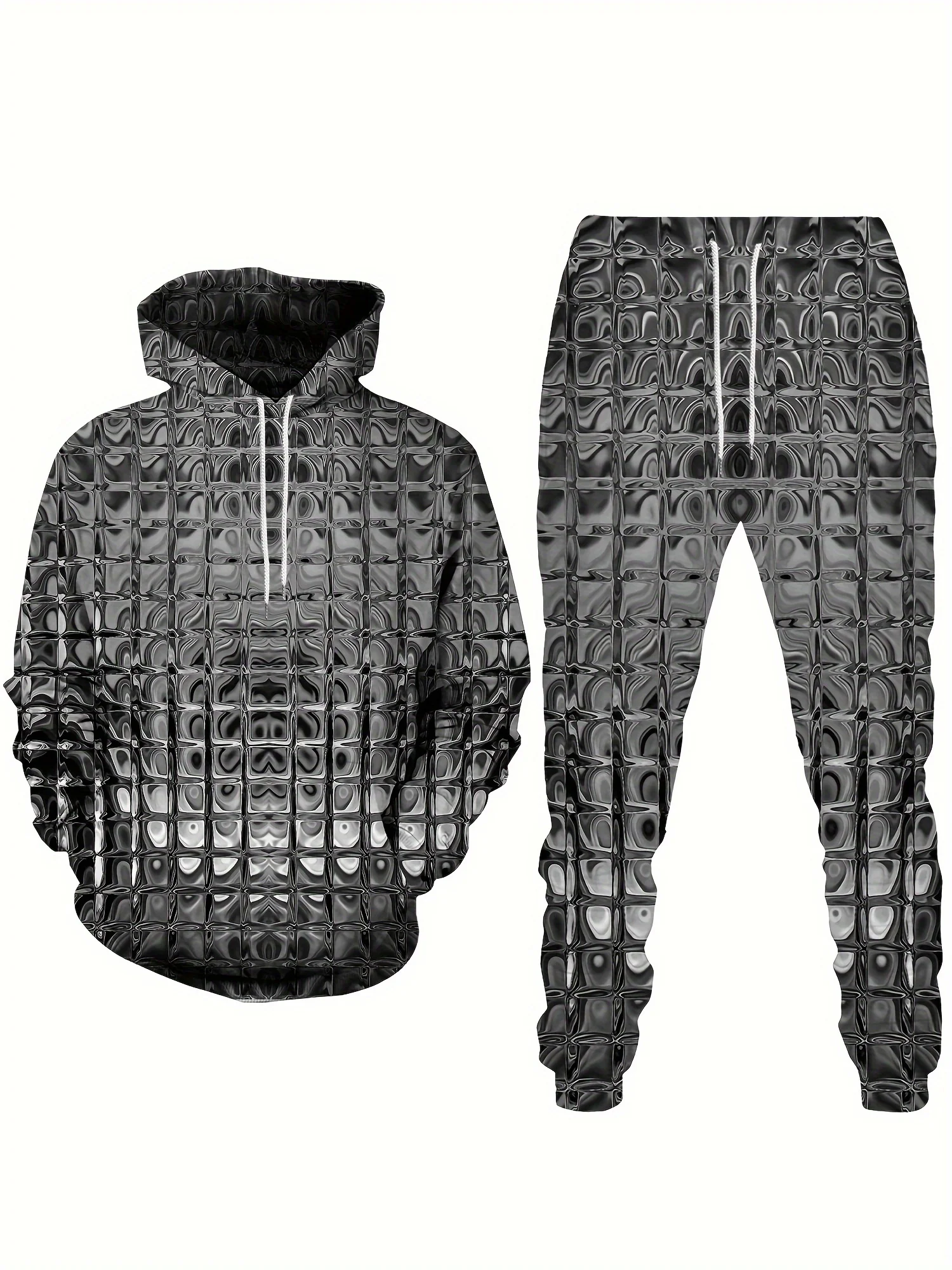 Suits Sport Loose Boy Kids OutdoorPlus Size Mens Dazzling Sequins Sweatshirt High Quality Mens Clothing for Everyday Wear