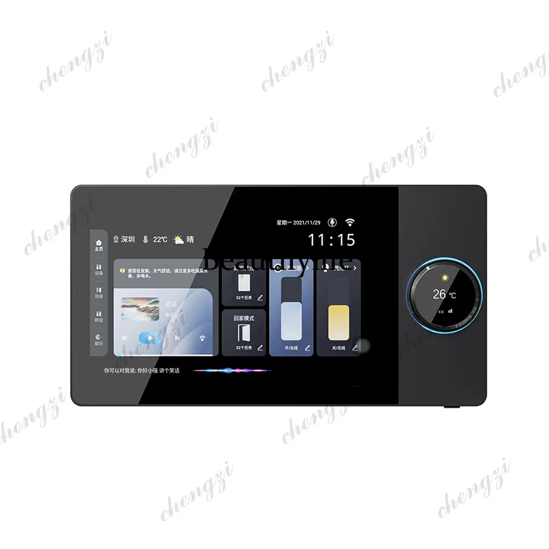 Intelligent central control screen 4~ 10 inch ZIGBEE wireless 86 knob high definition smart home gateway panel host