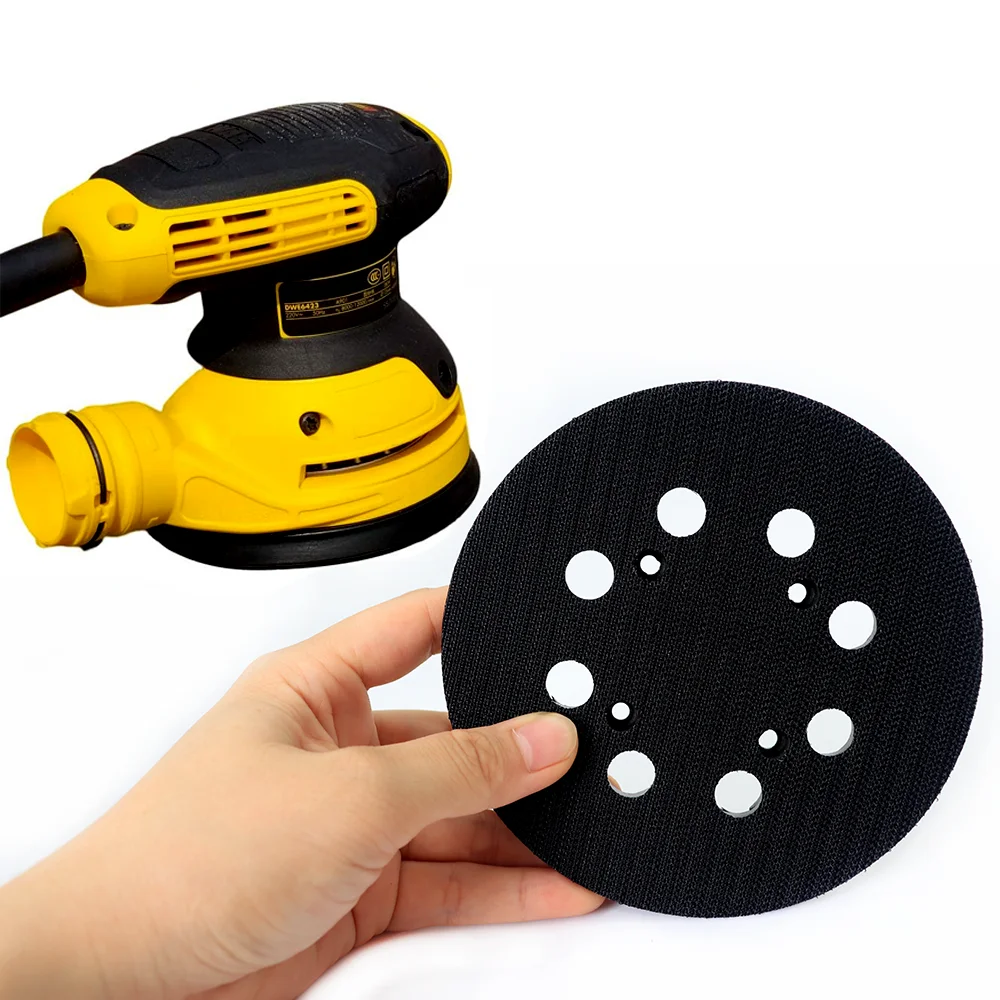 5 Inch 8 Hole Hook & Loop Sanding Pad 125mm Random Orbital Replacement Sander Pad for DeWalt Sander DWE6423/6423K ‎DWE6421/6421K