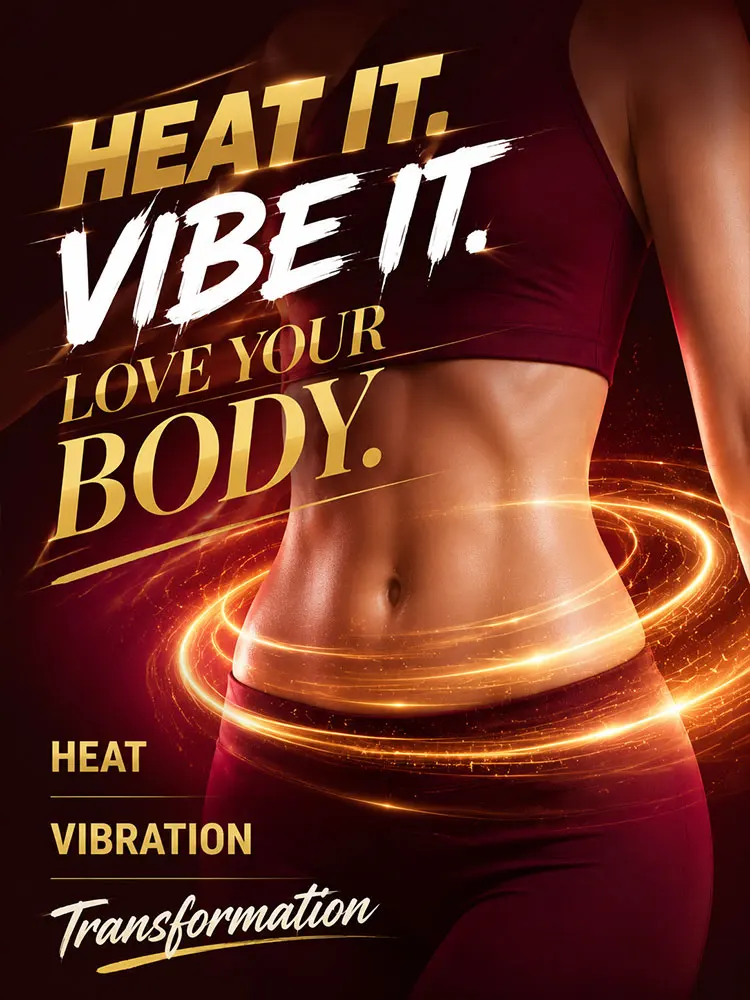 3-in-1 Electric Waist Massager Belt Heating Vibration Body Care Tool for Daily Comfort and Recovery
