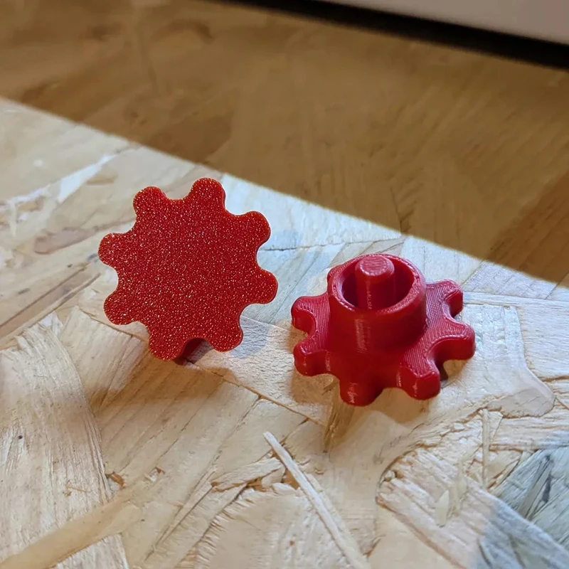 플라스틱으로 제작된 2Pcs 유연한 기어형 실리콘 실란트 캡은 접착제 경화를 방지하고 실리콘 수리에 적합합니다.