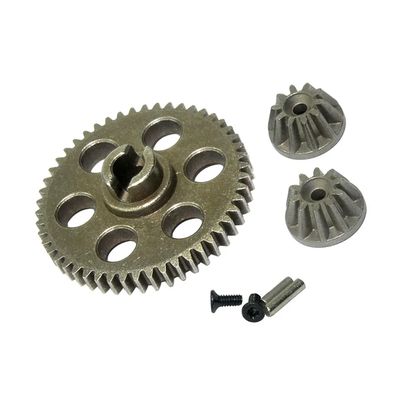 SQPP-Metal Spur Gear & Drive Gear لـ HBX HAIBOXING 901 901A 903 903A 905 905A 1/12 RC ترقيات قطع غيار السيارات والاكسسوارات