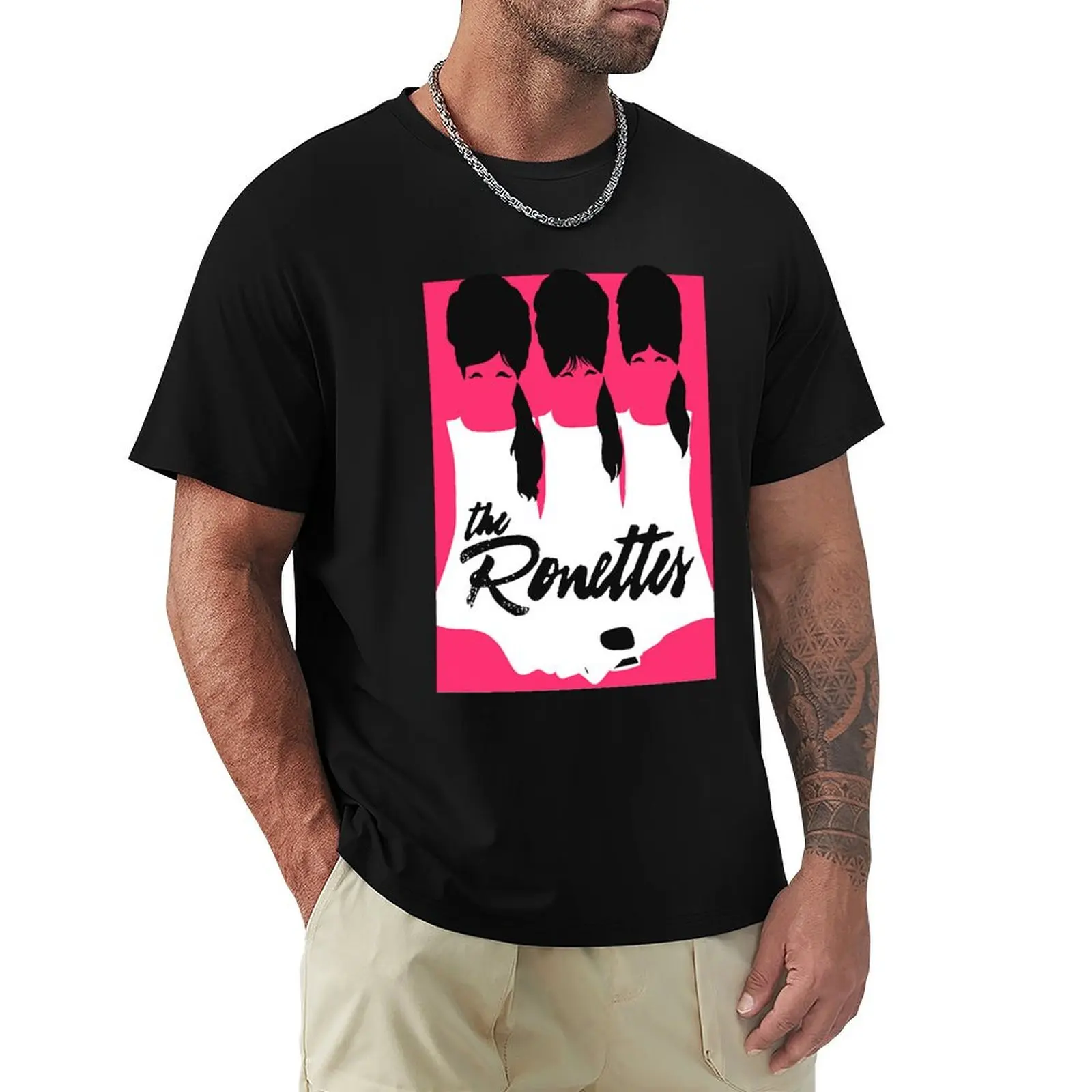 Camiseta ligera para entrenamiento en el gimnasio, camiseta retro vintage de Music Vintage Retro The Ronettes, nuevos regalos para todos