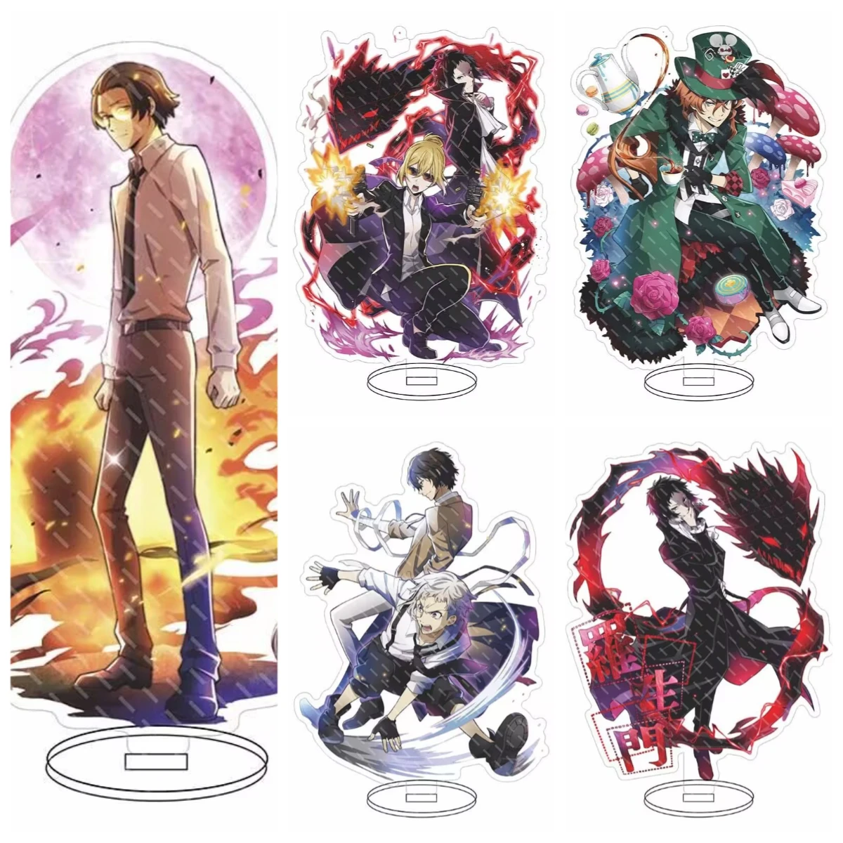 

Стандартная фигурка «Аниме-товары» «Bungou Stray Dogs' Dazai Osamu, Nakajima Atsushi, Акутагава Ryunosuke.