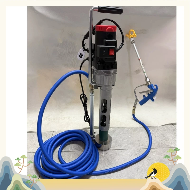 Portable High Pressure Sprayer, DIY Small Steel Cannon for Putty Waterproof Paint Cement, Multifunctional