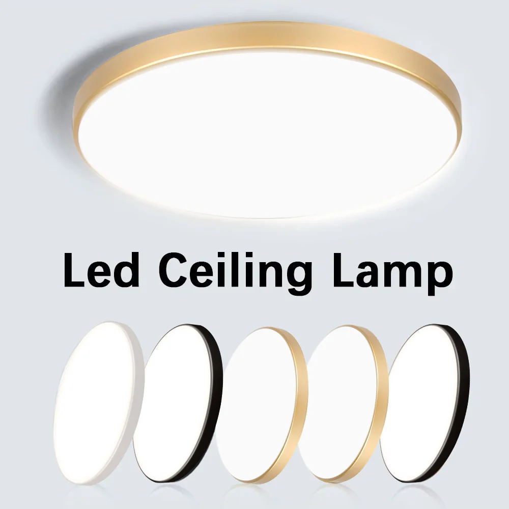 Super Waterpoor Led Ceiling Light Panel Bathroom Lights 30W Wall light led Light for Kitchen Bedroom Ultra thin Ceiling lamp