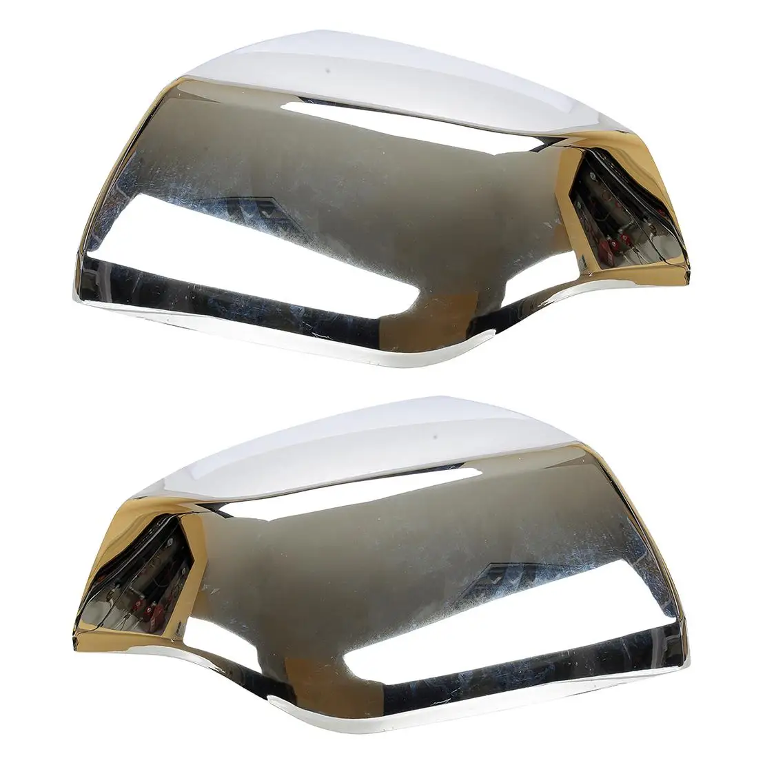 

1 Pair Chrome Style Car Side Rear View Mirror Cover Cap Trim ABS Plastic Fit for Chevy Suburban Tahoe 2021 2022 2023 New