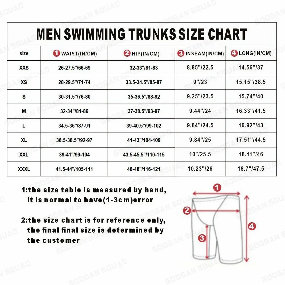 2023 Men's Performance Jammers Swimsuit Swimming Trunks Athletic Training Swimwear UV Protection Contest Sports Rash Guard Pants