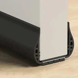Self-adhesive Door Bottom Sealing Strip Bedroom PVC Draught Soundproof Excluder Insect Prevention Draft Stopper Home Door Seal