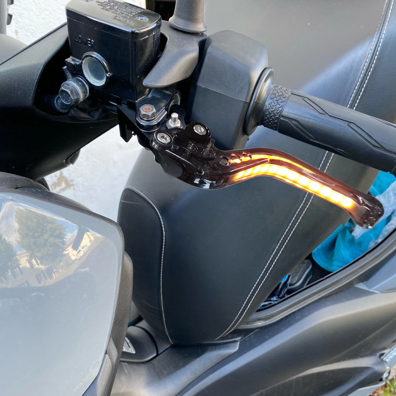 Ninja Neue Motorrad Einstellbare Leuchtende Bremse kupplung Griff hebel Für NINJA 650 ER-6F ER-6N 2006-2008 VERSYS 650 2006 2007 2008