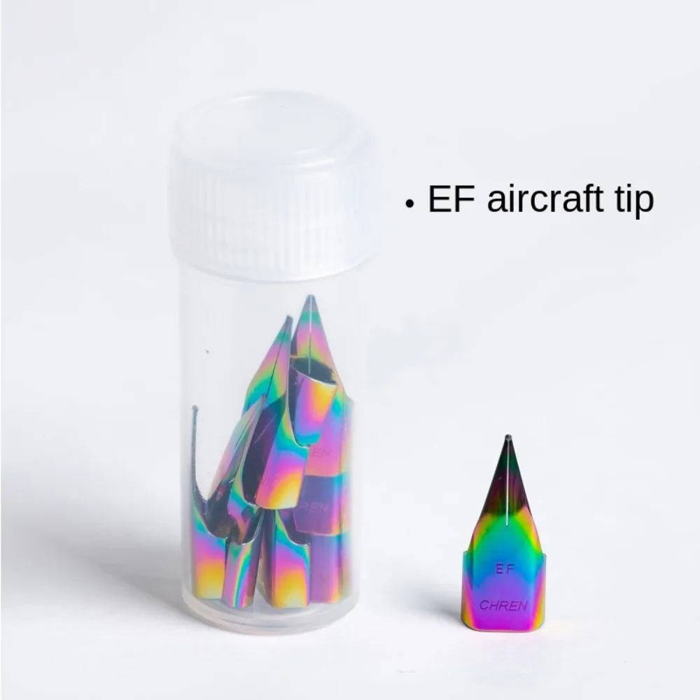 0.38mm Fountain Pen Nibs Replaceable Pen Tip Replacement Fit for Most Fountain Pens Office Student Writing Tools Accessories