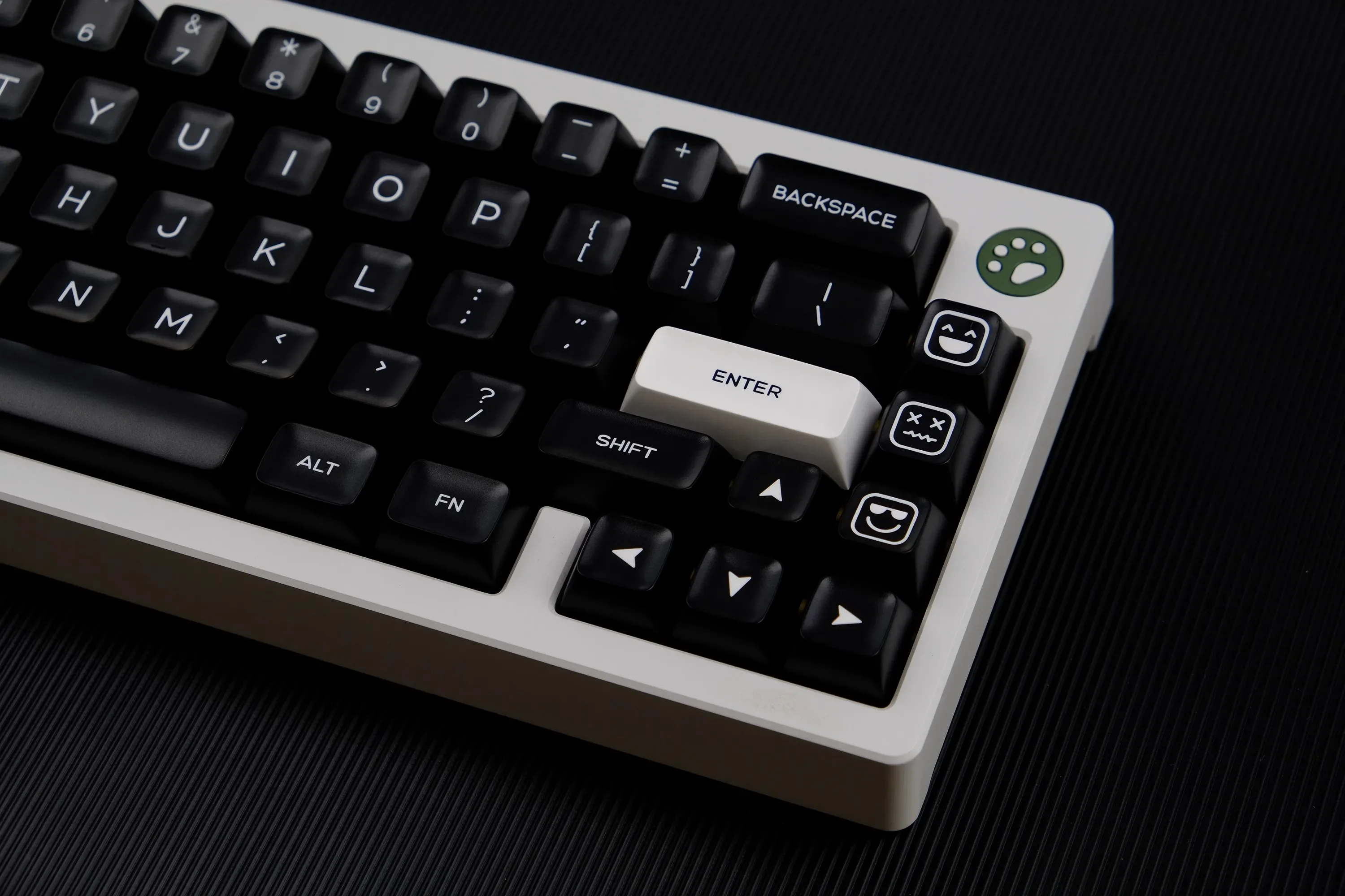 Doubleshot ABS perfil Keycaps, perfil WB, em estoque, 61, 64, 68, 84, 87, 96, 980, 104, 108