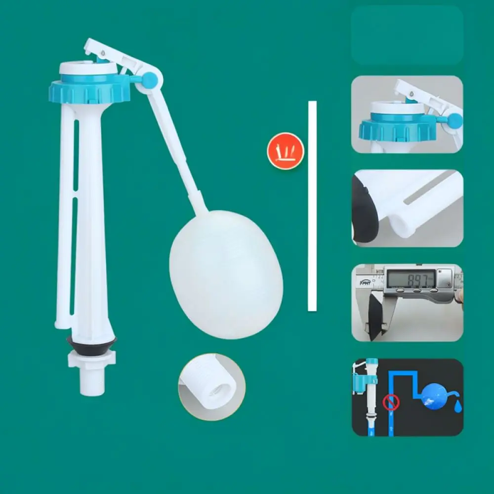 Adjustable Toilet Fill Valve For American Style Split Toilets Tank Water Level Control Reliable Maintenance Tool