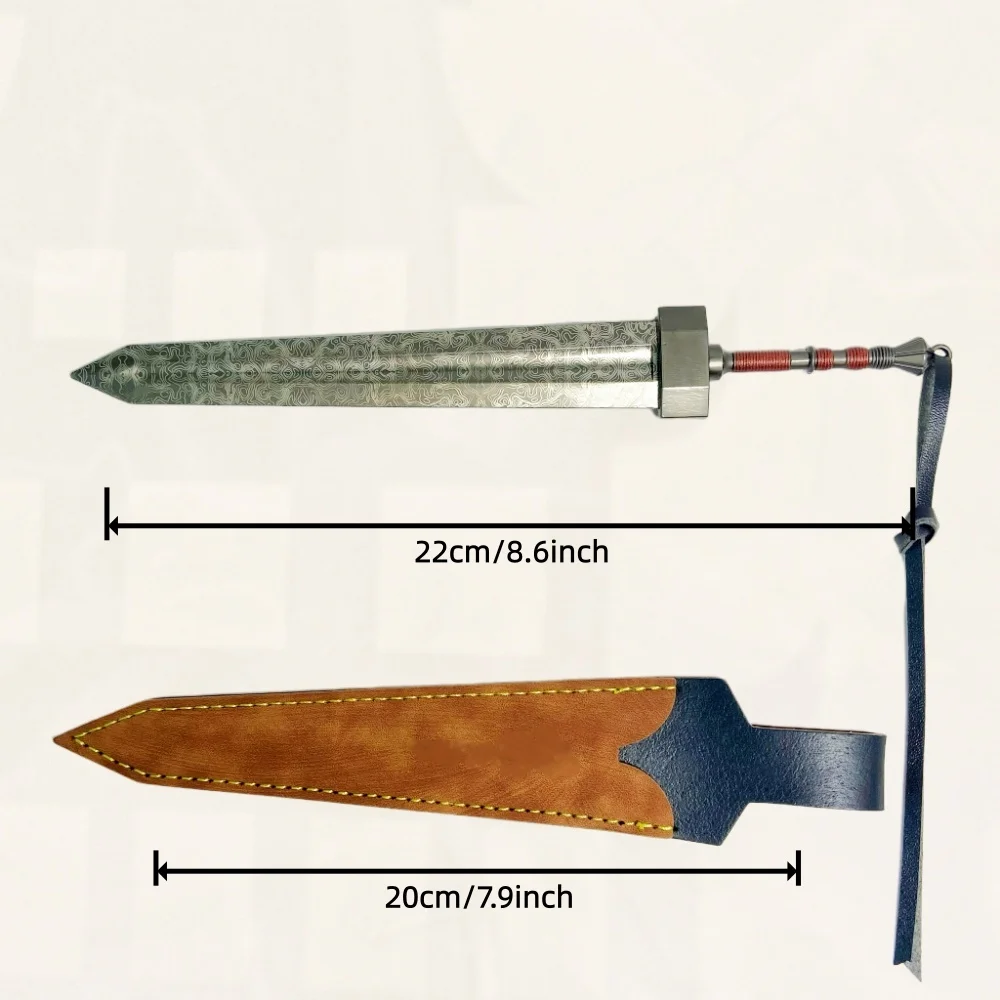 8.6inch Elden Greatsword Metal Katana Sword Original Samurai Japanese Katana Sabre Ninja Knife Cosplay Accessories Prop Toy