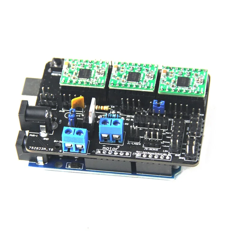 DIY Disassembled LY Frame Type Anti-rust Guide Rail Pen Drawing Robot Machine Lettering XY-plotter Laser Bluetooth OTG-USB Line